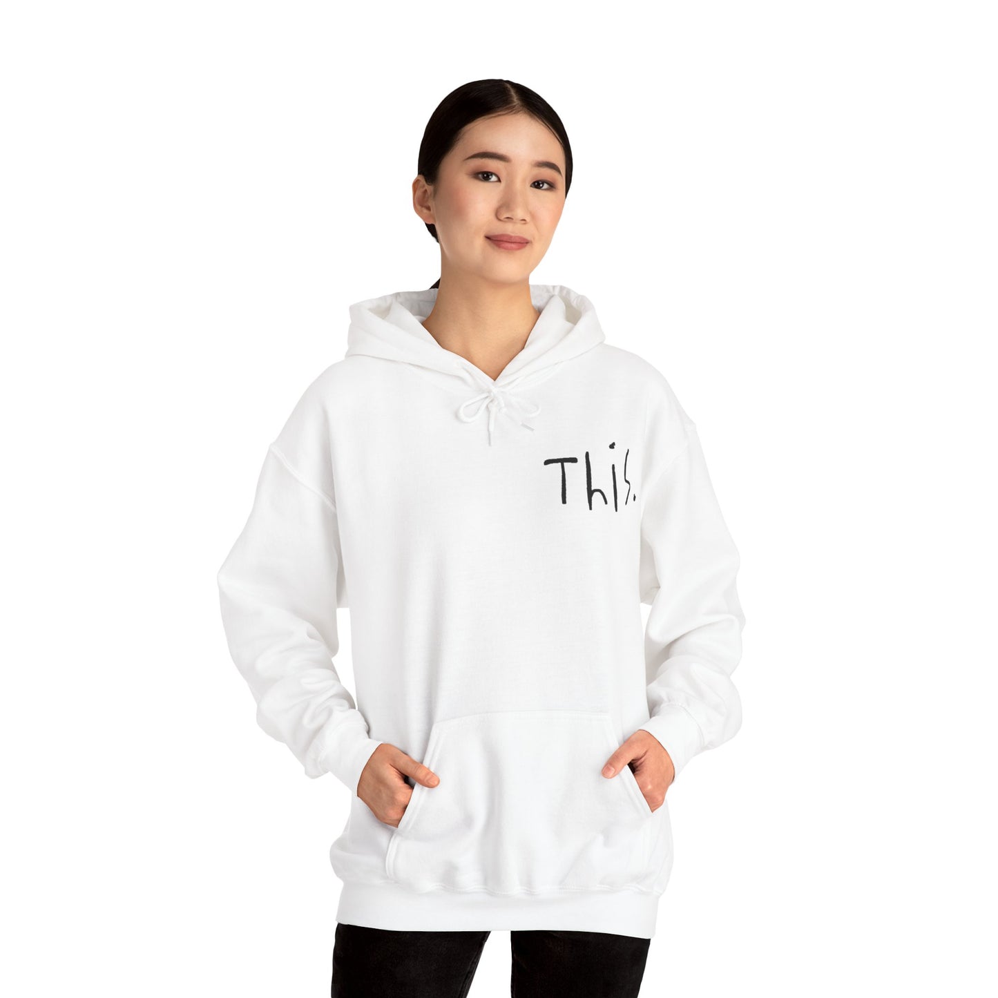 This Is A White Hoodie